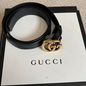Gucci GG Marmont Thin Belt